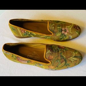 Stubbs and Wootton  embroidered flats